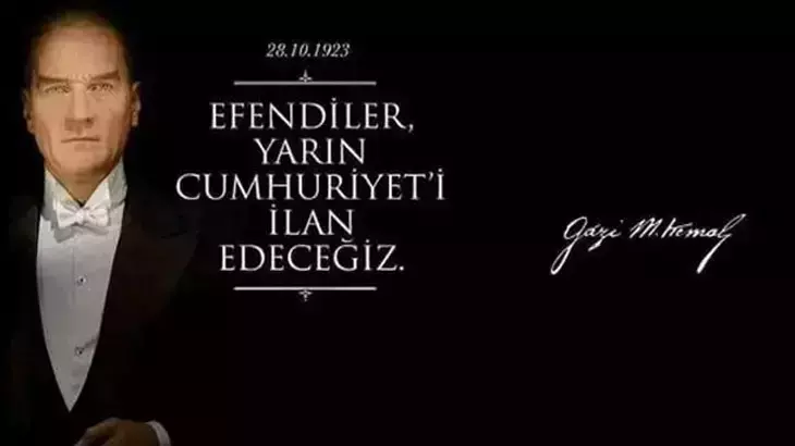 CUMHURİYETİMİZ 102. YILI